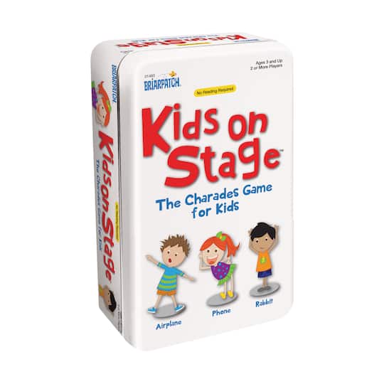 Briarpatch&#xAE; Kids on Stage&#x2122; Charades Game in a Tin
